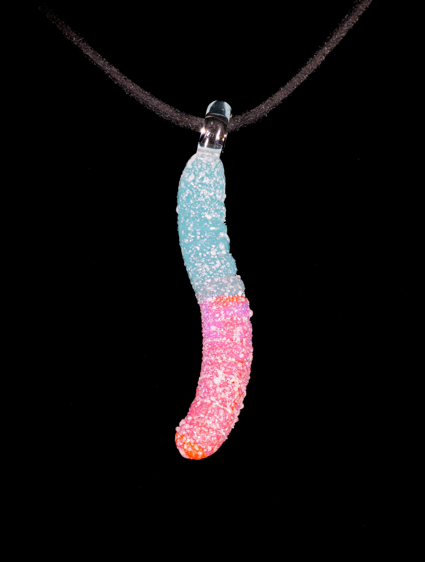 Sour Gummy Worm Pendant