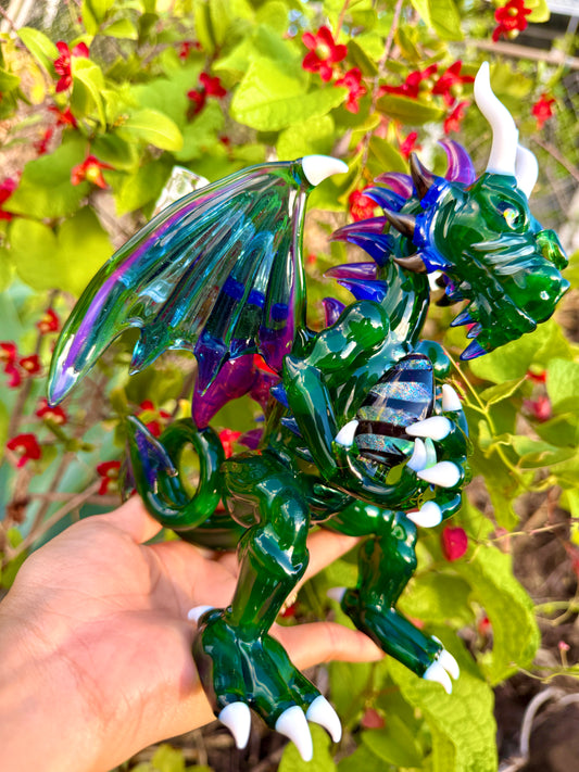 Plantphibian and Dichro Dragon