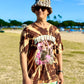 State Your Name DJ Bleach Dye T-shirt (2X-Large)