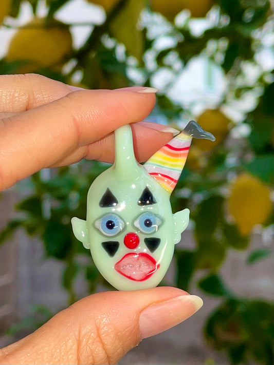 Party Hat Clown Pendant