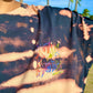 Scotch & Soda Amsterdam Bleach Dye T-shirt (Large)