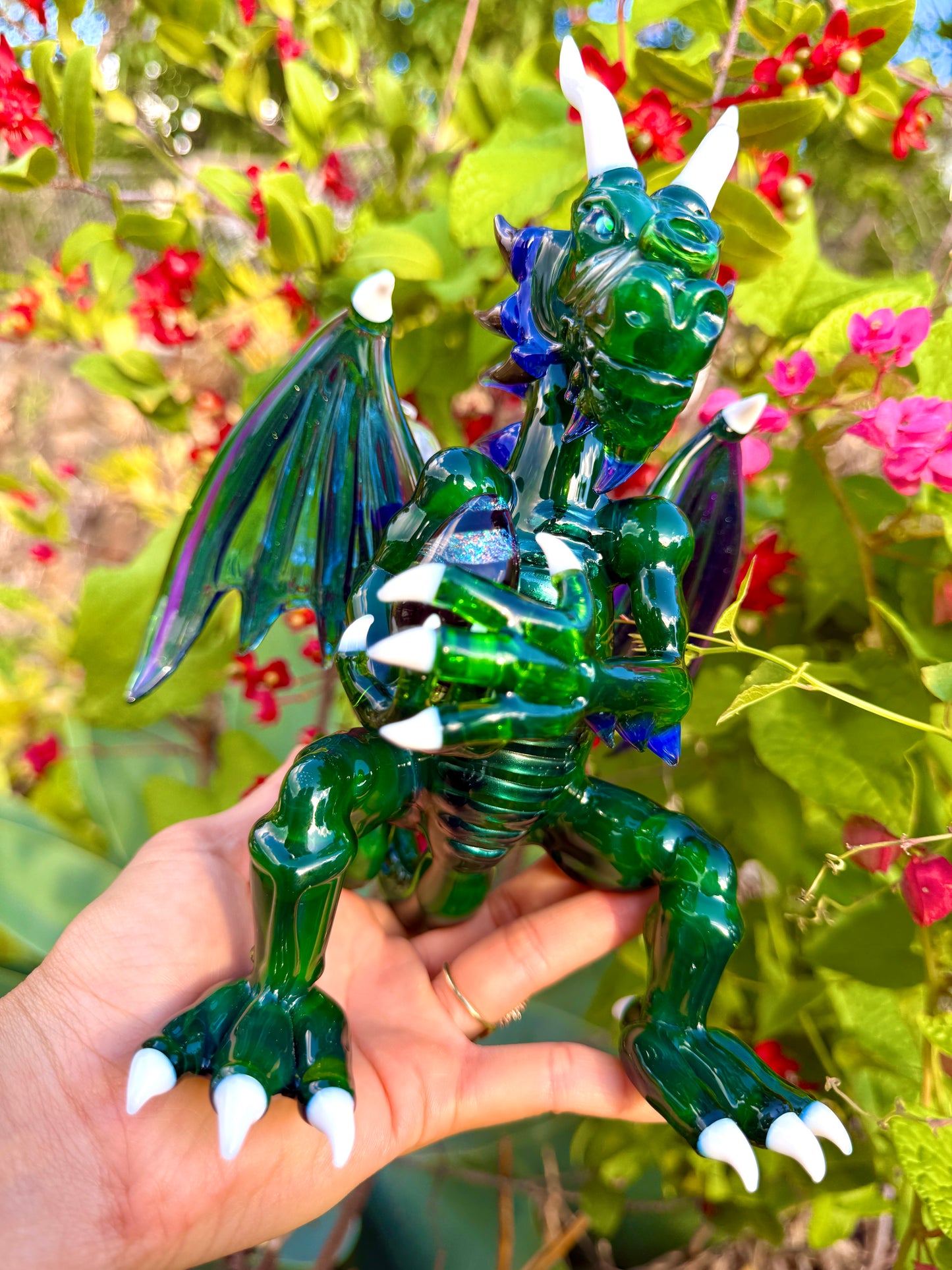 Plantphibian and Dichro Dragon
