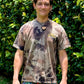 Four-Twenty Adam and Eve Bleach Dye T-shirt (Small)