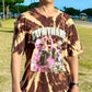 State Your Name DJ Bleach Dye T-shirt (2X-Large)