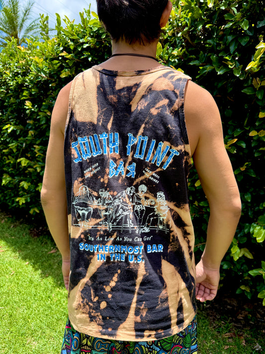 South Point Bar Bleach Dye Tank Top (X-Large)