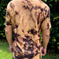 Summer Solstice with Salt Bleach Dye T-Shirt (Large)
