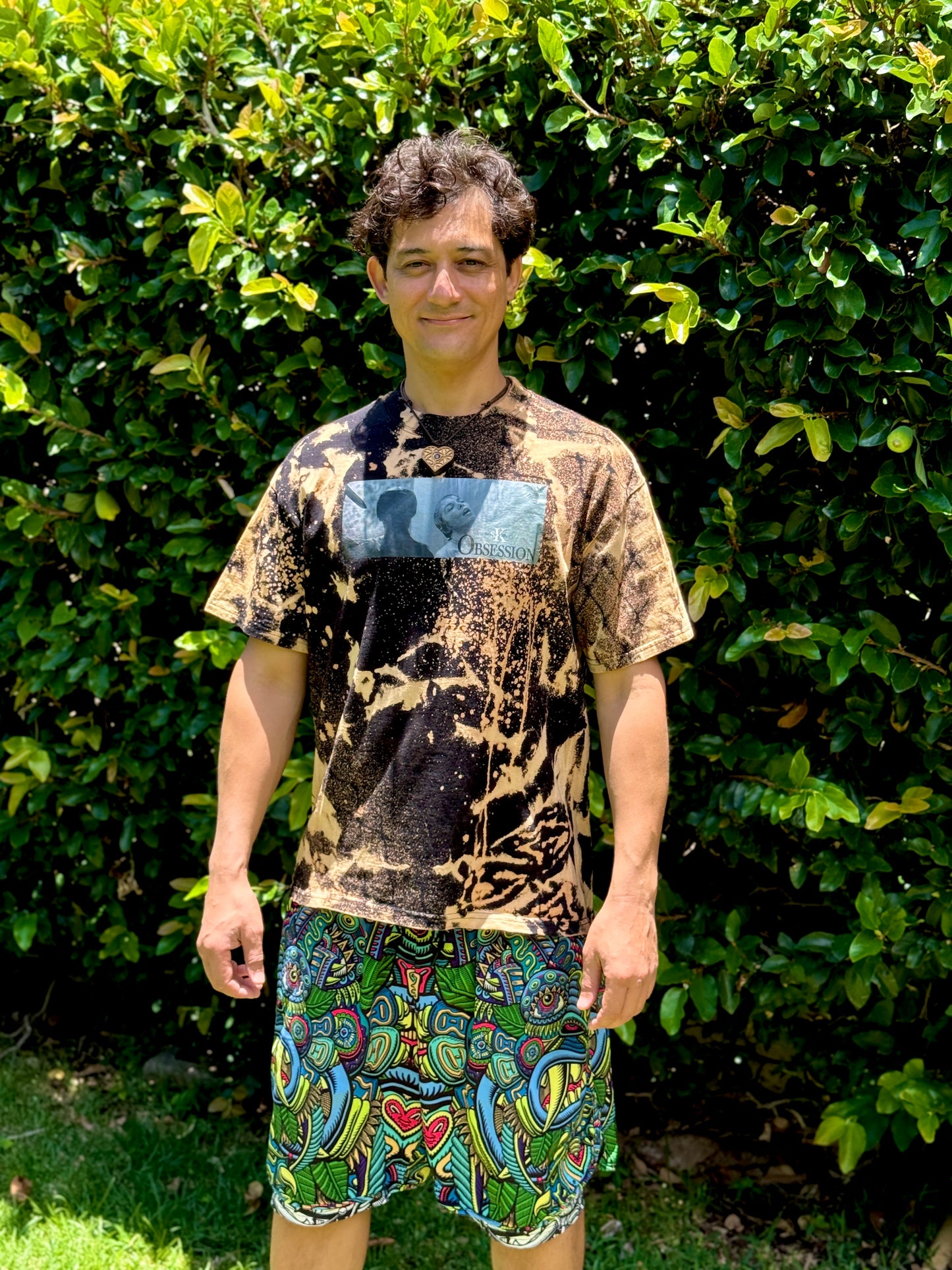 Psycho Bleach Dye T-Shirt (Large)