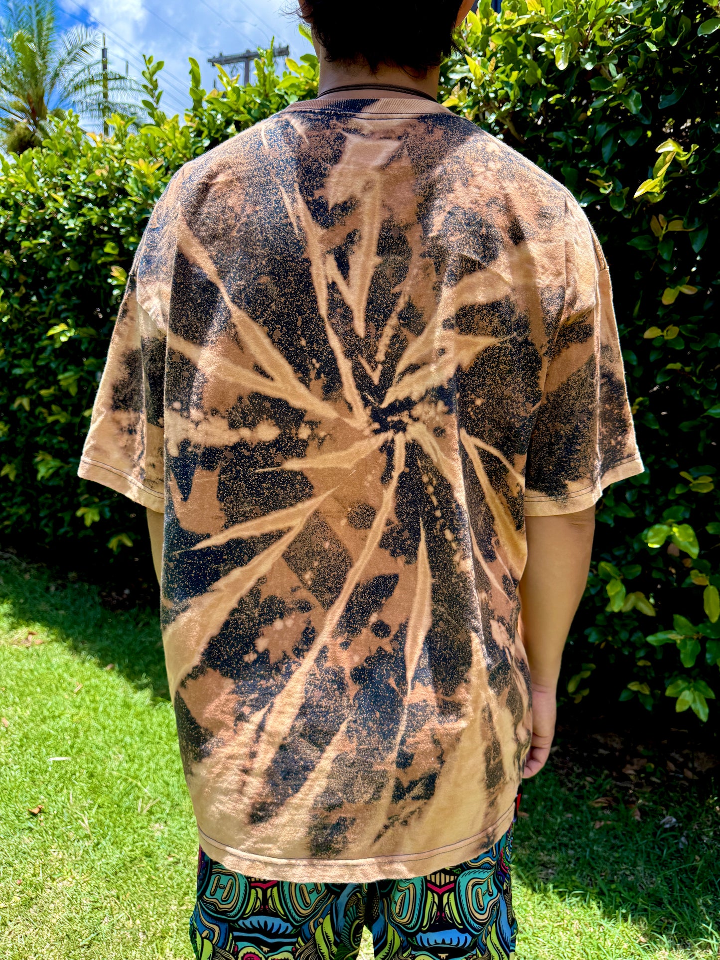 Sir Smoke A-Lot x Cookies Bleach Dye T-Shirt (2XL)