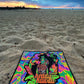 Heady Hawaii UV Tie Dye Spooky Girl Moodmat