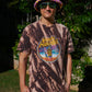 Heady Hawaii Bleach Dye T-shirt (Large)