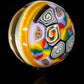 Dual-Sided Pizza & Rainbow Milli Marble (34mm)