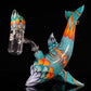 Dichro UV Fire and Ice Dot Stack Dolphin + Plug