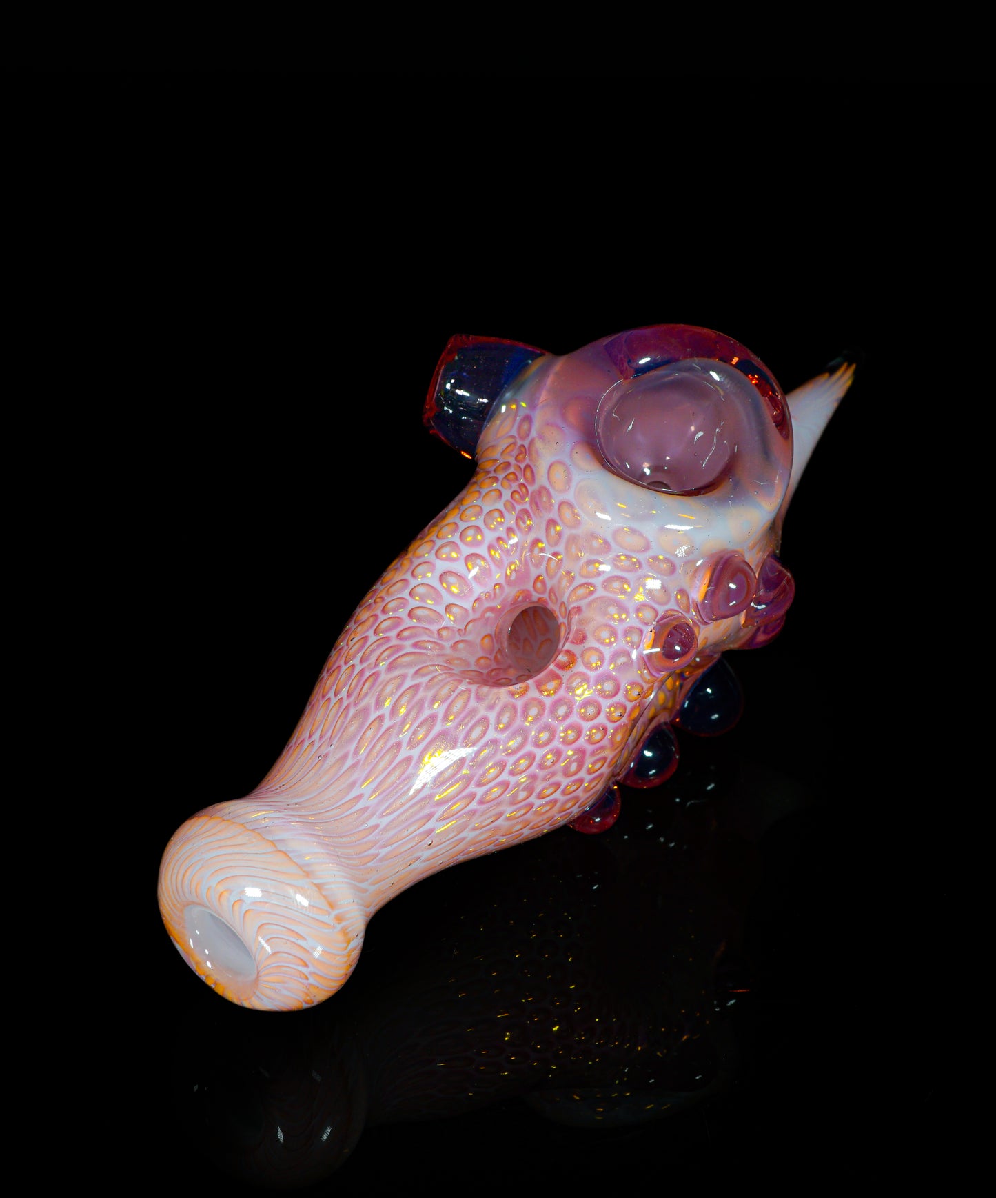 Pink Snakeskin Experimental Donut Pipe