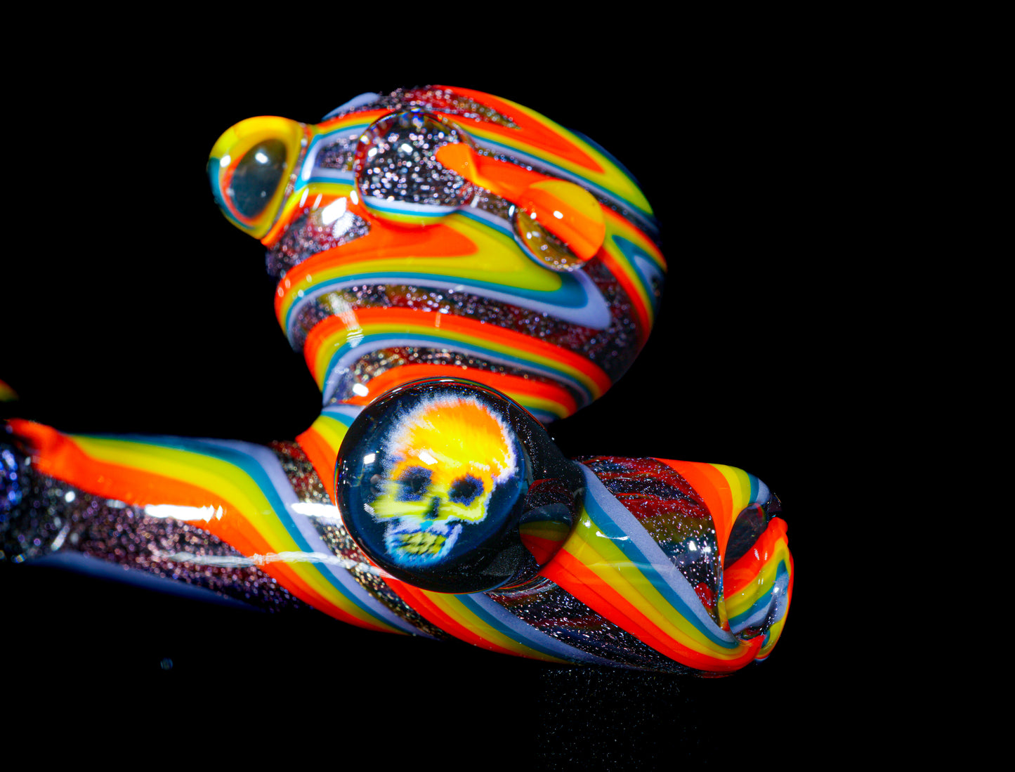Dichro and Rainbow Peace Pipe