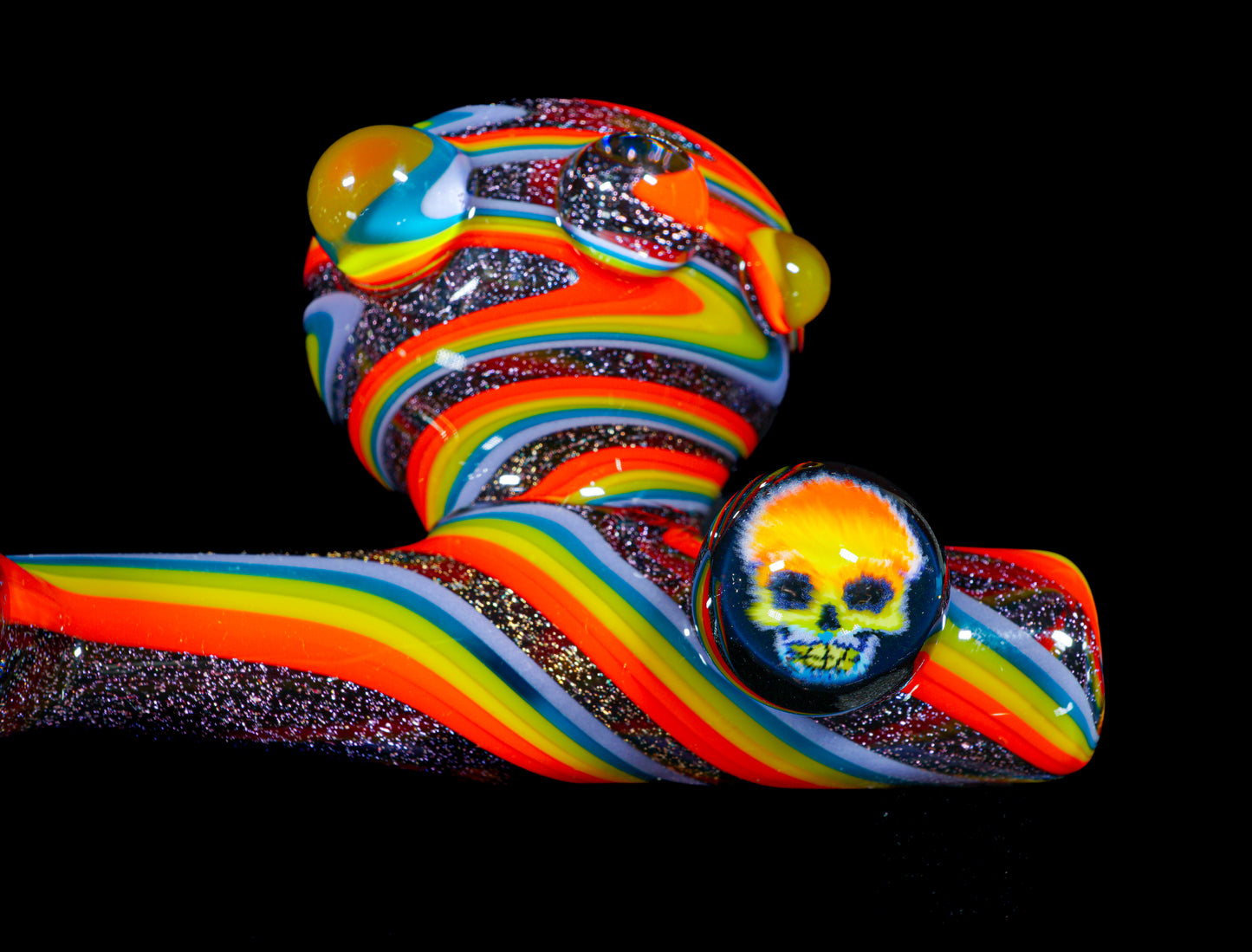 Dichro and Rainbow Peace Pipe