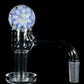 2-Layer Red and Blue Dot Stack Slurper Marble (27mm)