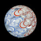 2-Layer Red and Blue Dot Stack Slurper Marble (27mm)
