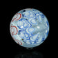 2-Layer Red and Blue Dot Stack Slurper Marble (27mm)