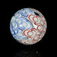 2-Layer Red and Blue Dot Stack Slurper Marble (27mm)