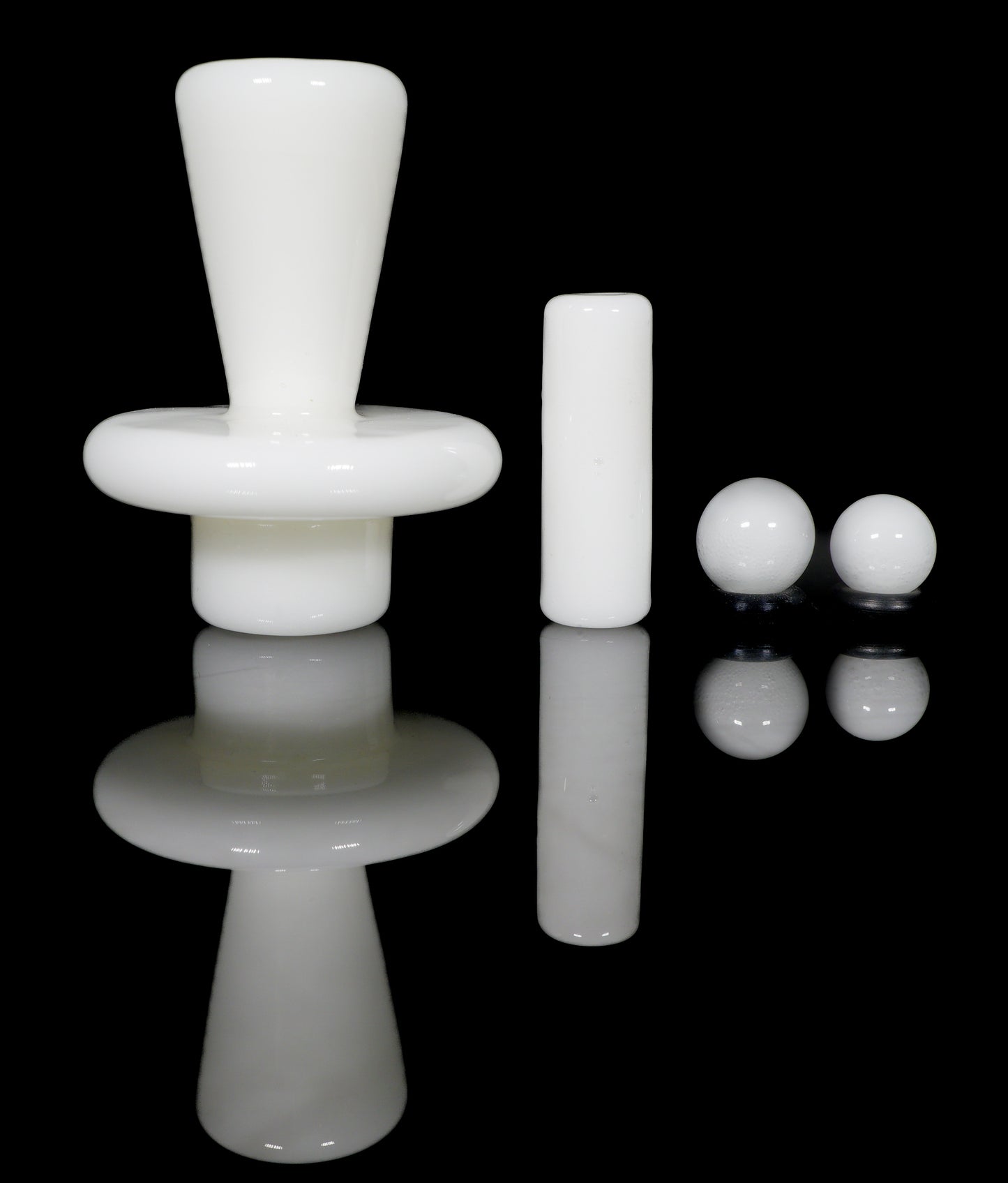 White Slurper Topper Set