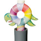 UV Candy Stripe Pinwheel Bird Pivot Tip