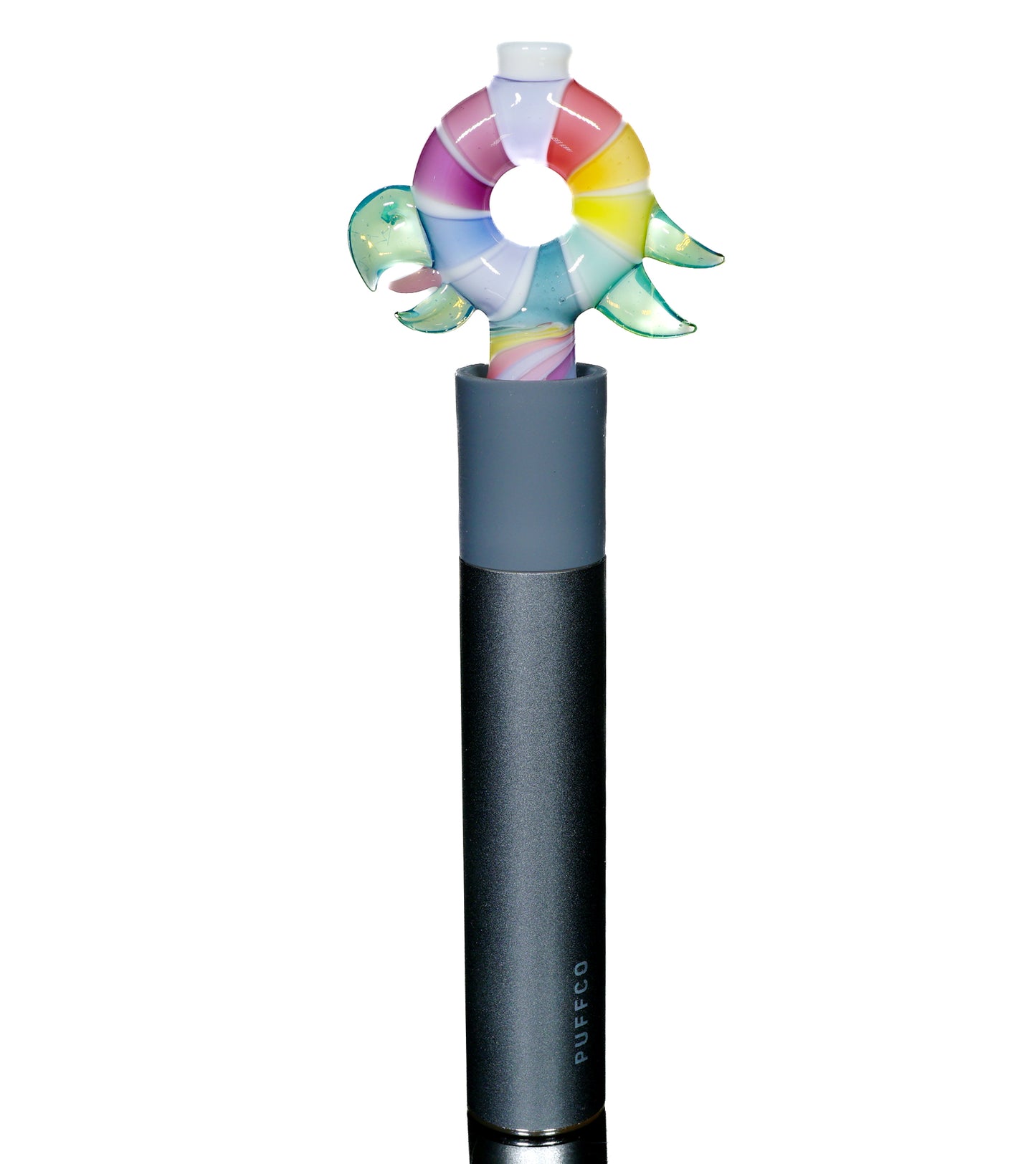 UV Candy Stripe Pinwheel Bird Pivot Tip