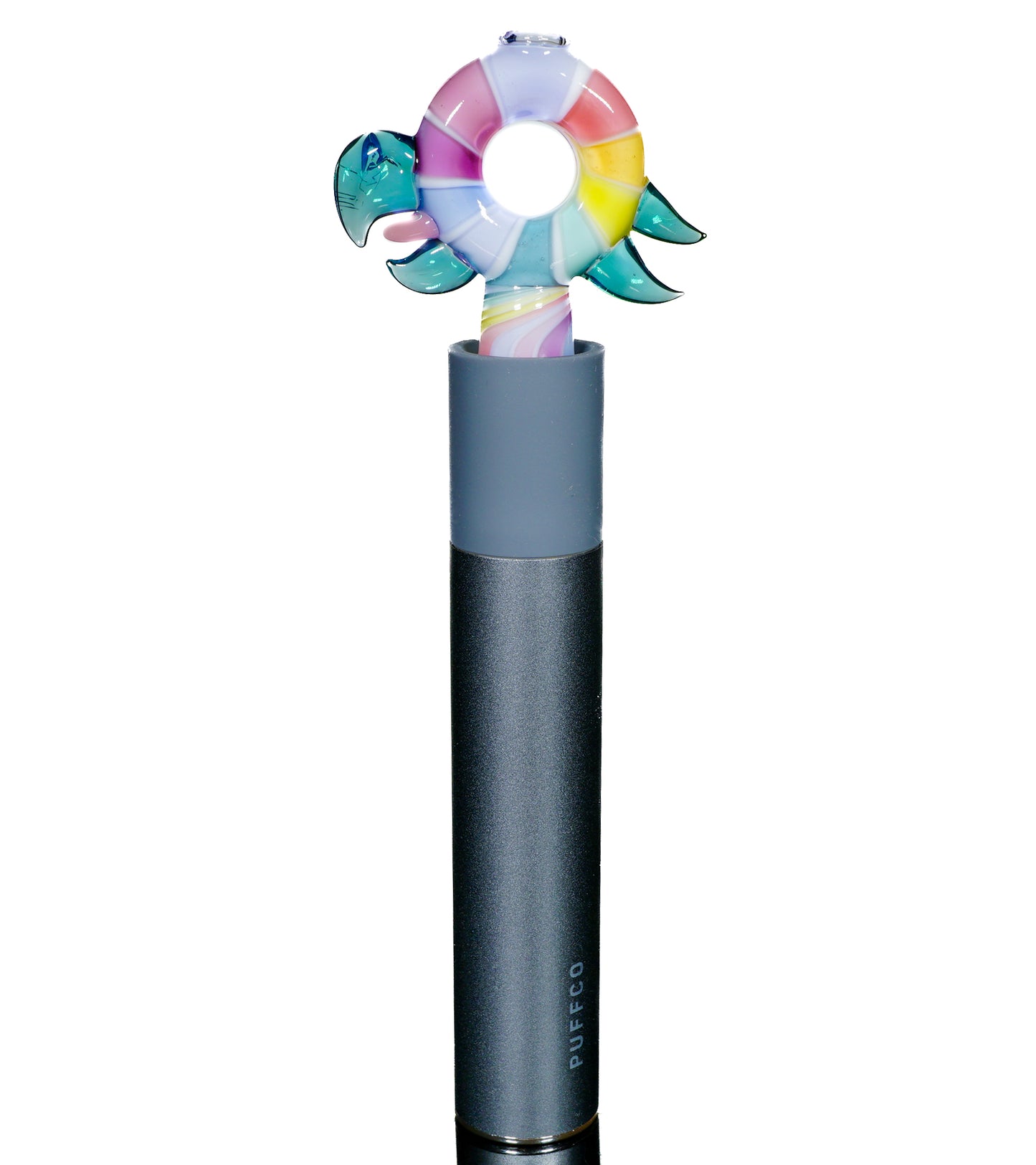 UV Candy Stripe Pinwheel Bird Pivot Tip
