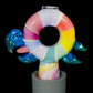 UV Candy Stripe Pinwheel Bird Pivot Tip