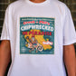 Crunklestein & Phil Siegel “Chipwrecked in Paradise” Tshirt SMALL