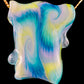 Honeycomb Tie Dye T-shirt Pendant