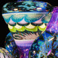 Crushed Opal Space Fume and Dotstack Trident Recycler