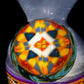 Heisenberg over UV Blue Satin Crushed Opal Space and Milli Tube