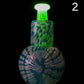 Experimental Green Vials