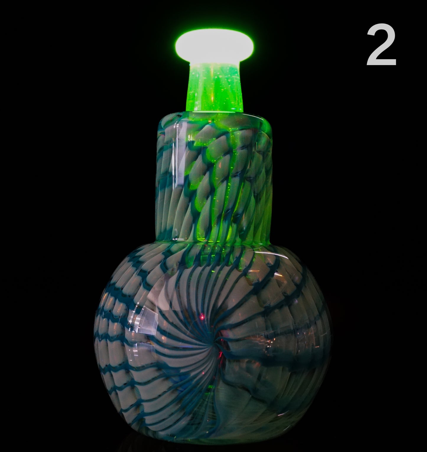 Experimental Green Vials