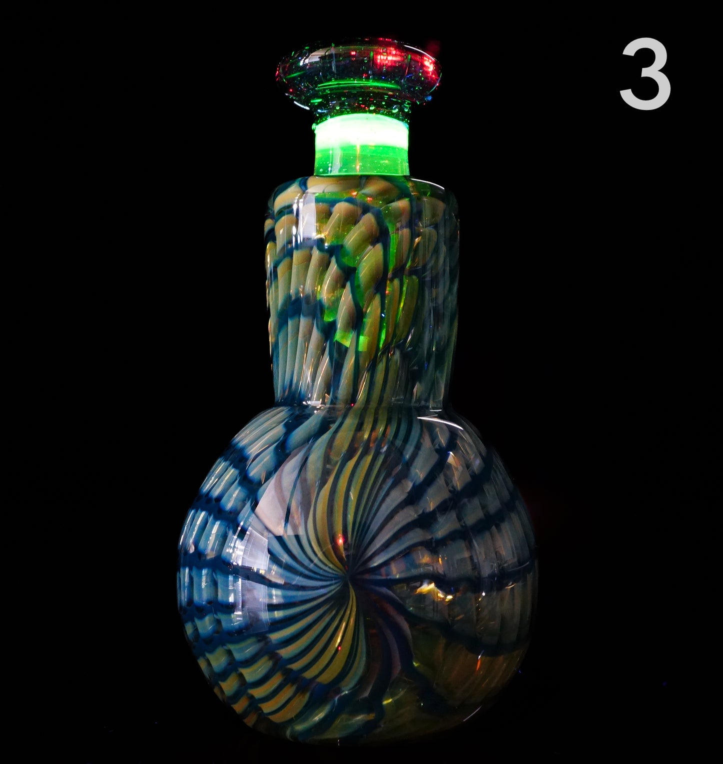 Experimental Green Vials
