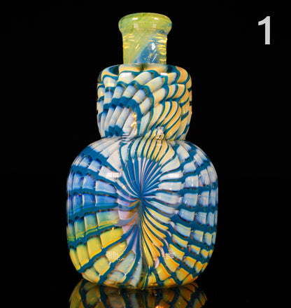 Experimental Green Vials