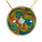 Faceted Blue Stardust Rainbow Retti Opal Pendant no.3