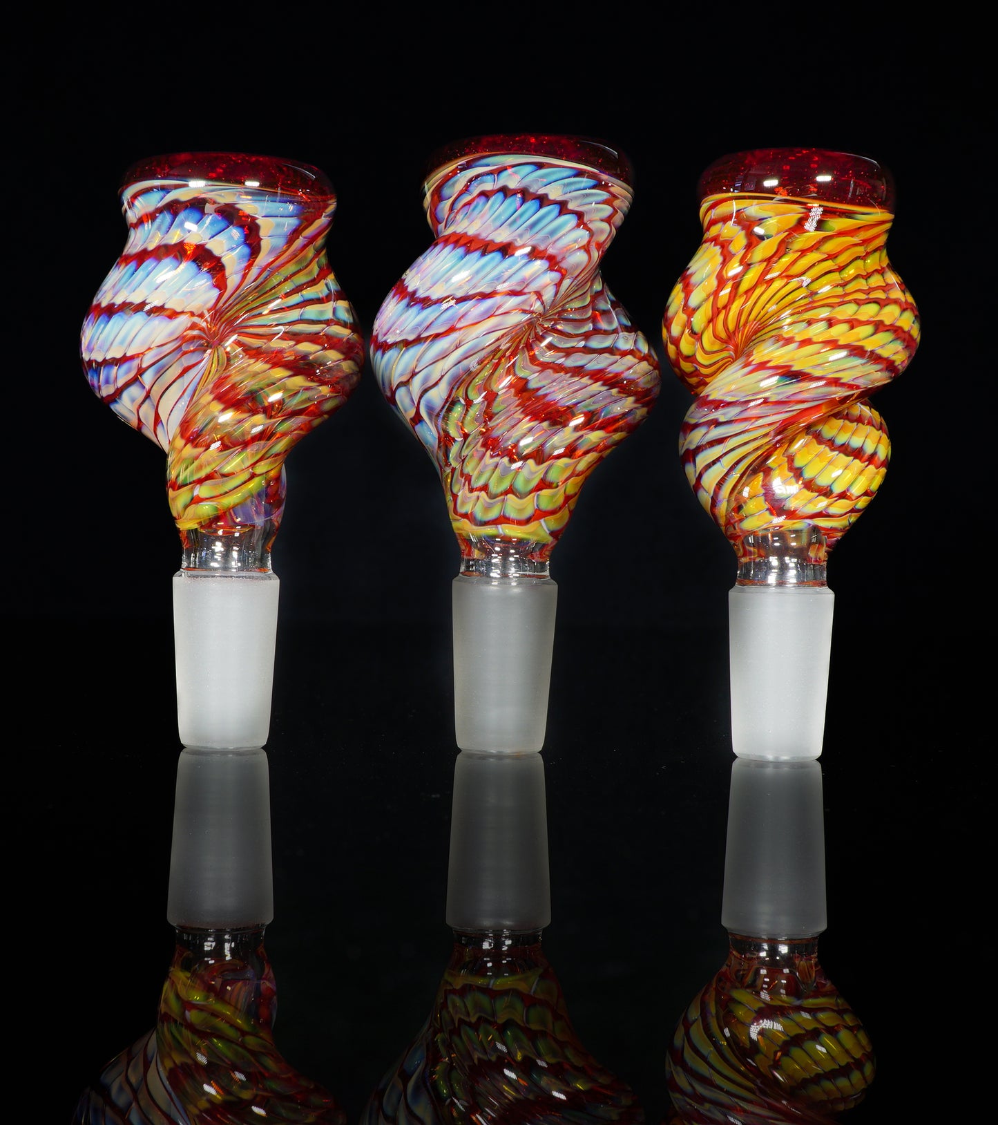14mm Ginger Twisted Slides (various)