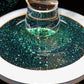Secret White Zanfirico UV Crushed Opal Heliosphere + Bubble Cap