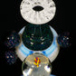 Secret White Zanfirico UV Crushed Opal Heliosphere + Bubble Cap