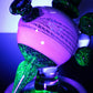 Secret White Zanfirico UV Crushed Opal Heliosphere + Bubble Cap