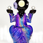 Crushed Opal and Dichro Heady Teddy Buddha