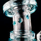 Blue Stardust Mini Tube with Faceted Accent