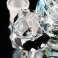 Blue Stardust Mini Tube with Faceted Accent