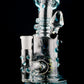 Blue Stardust Mini Tube with Faceted Accent