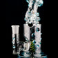 Blue Stardust Mini Tube with Faceted Accent