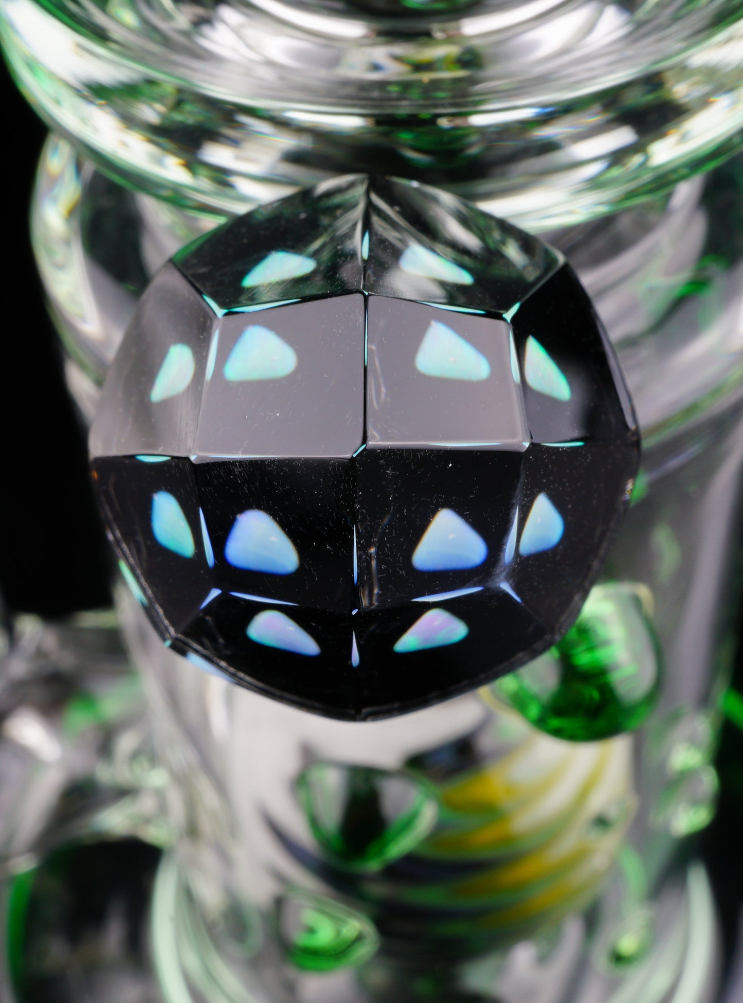 Crippy Mini Tube with Faceted Accent