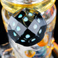 Northstar Yellow Mini Tube with Faceted Accent