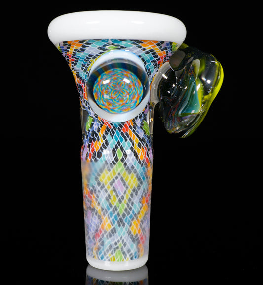 Rainbow Feather and Fillacello 14mm Slide