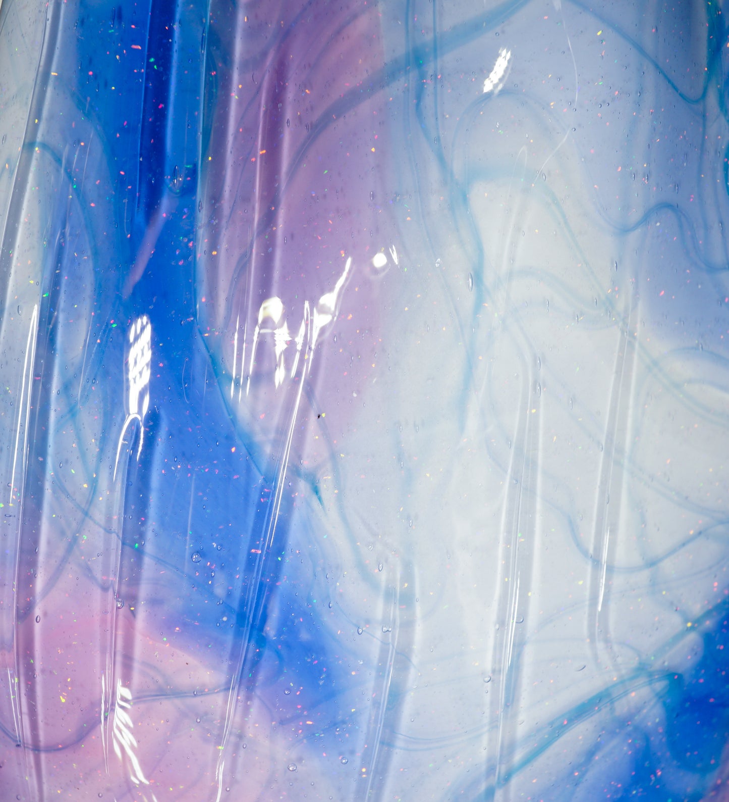 Crushed Opal UV Scribble Wave